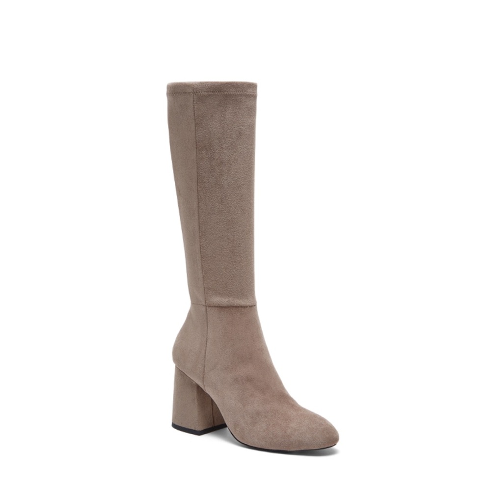 NWT Anthropologie Silent D ROSEMARY Boot in Taupe - Picture 2 of 12